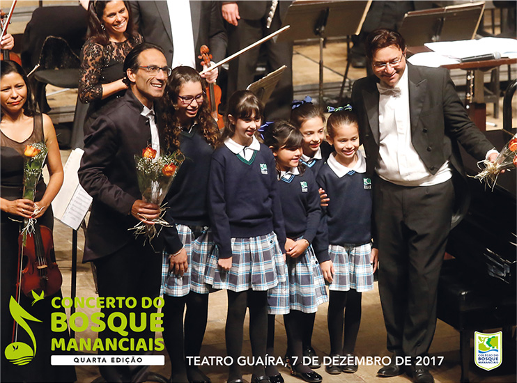Concerto do Bosque Mananciais - quarta edição - Teatro Guaíra, 7 de dezembro de 2017