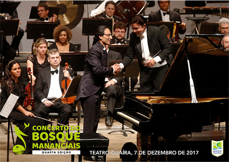 Concerto do Bosque Mananciais - quarta edição - Teatro Guaíra, 7 de dezembro de 2017