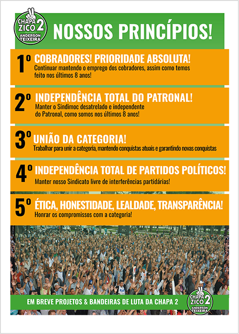 Jornal Chapa 2 Zico - Nossos princípios