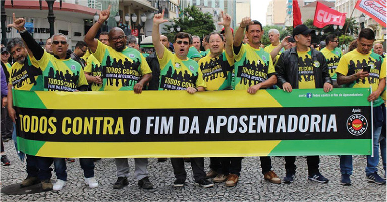 Todos contra o fim da aposentadoria